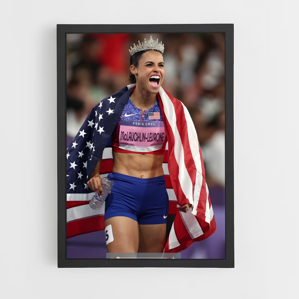 Poster Sydney américain – affiche Athlétisme (vue 2)